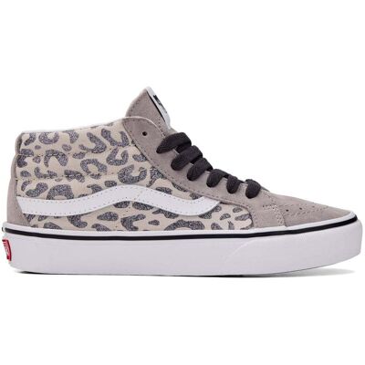 Vans SK8 Mid Reissue Leopard Gray - grau Vans SK8 Mid Reissue Leopard Gray - grau