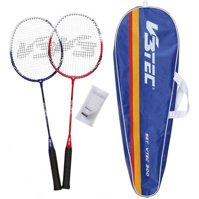 V3TEC NOS V TEC Badminton Set 300 Blue/Red - rot V3TEC NOS V TEC Badminton Set 300 Blue/Red - rot