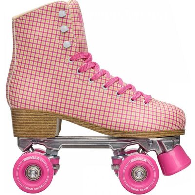 Impala Quad Skates Pink Tartan - pink Impala Quad Skates Pink Tartan - pink