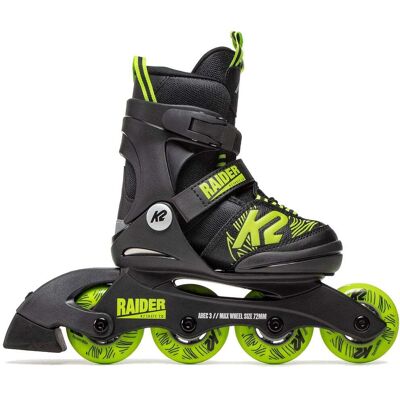 K2 Raider Schwarz/Limette - Kinderskates K2 Raider Schwarz/Limette - Kinderskates