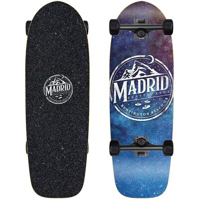 Madrid Marty 29 25 Cruiser Skateboard Galaxy - blau Madrid Marty 29 25 Cruiser Skateboard Galaxy - blau