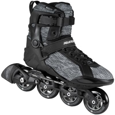 POWERSLIDE Radon 80 Schwarz Weiß Inline Skates - Inline Skates POWERSLIDE Radon 80 Schwarz Weiß Inline Skates - Inline Skates