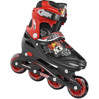 Roces Compy 6 Black/Red - schwarz Roces Compy 6 Black/Red - schwarz