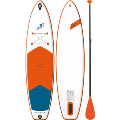 JP Australia Young Gun Air 9 SUP Package White Orange - weiss JP Australia Young Gun Air 9 SUP Package White Orange - weiss