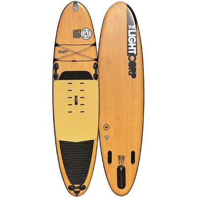 Lightboardcorp Light MFT Freeride Wood Series 10 8 SUP Wood - braun Lightboardcorp Light MFT Freeride Wood Series 10 8 SUP Wood - braun
