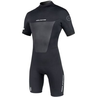 Neilpryde Rise Shorty 2 2 Backzip Black - schwarz Neilpryde Rise Shorty 2 2 Backzip Black - schwarz