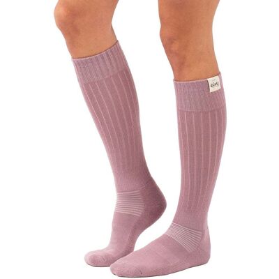 Eivy Rib Wool Socks Faded Woodrose - rosa Eivy Rib Wool Socks Faded Woodrose - rosa