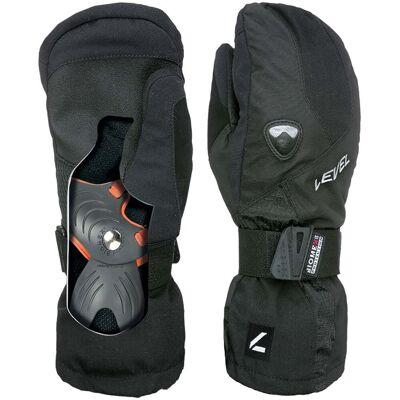 Level Fly Mitten Junior Kinder-Skihandschuhe Black - schwarz Level Fly Mitten Junior Kinder-Skihandschuhe Black - schwarz
