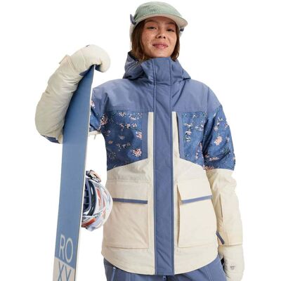 Roxy Chloe Kim Parka Wild Wind/Chloe Blossom - blau Roxy Chloe Kim Parka Wild Wind/Chloe Blossom - blau