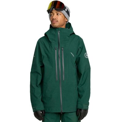 Volcom Anyox Guide Gore Pro Shell Black Green - gruen Volcom Anyox Guide Gore Pro Shell Black Green - gruen