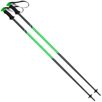 Head Mutli S Allride Skistoecke Anthracite/Neon Green - schwarz Head Mutli S Allride Skistoecke Anthracite/Neon Green - schwarz