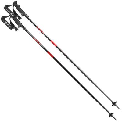 Leki Hot Shot Eloxal Schwarz/Eloxal Grau/Exloxal Rot - schwarz Leki Hot Shot Eloxal Schwarz/Eloxal Grau/Exloxal Rot - schwarz