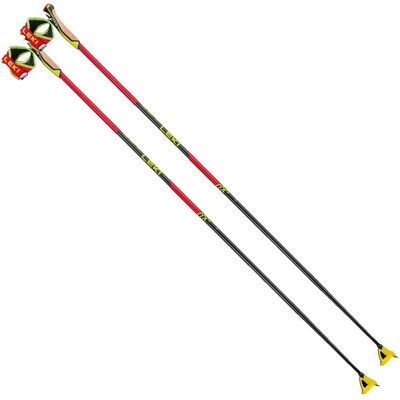Leki PRC 750 - Carbon Nordic-Ski-Stock - Bright Red/Neonyellow/Black Leki PRC 750 - Carbon Nordic-Ski-Stock - Bright Red/Neonyellow/Black