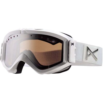 Anon Figment Snowboardbrille White Emblem/Silver Mirror - weiss Anon Figment Snowboardbrille White Emblem/Silver Mirror - weiss