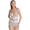 Vive Maria Blue Rose Damen Wäscheset: Top mit Panty grau meliert allover Grau M