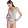 Vive Maria Blue Love Damen Wäscheset: Top mit Slip grau meliert allover Grau L