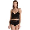 Vive Maria Marias High Waist Damen Wäscheset: Top mit Panty schwarz Schwarz XL