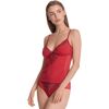 Vive Maria Red Boudoir Damen Wäscheset: Top mit Panty rot Rot L