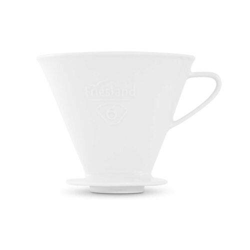 Friesland Kaffee – Kannen und Filter Kaffeefilter weiß 1×6