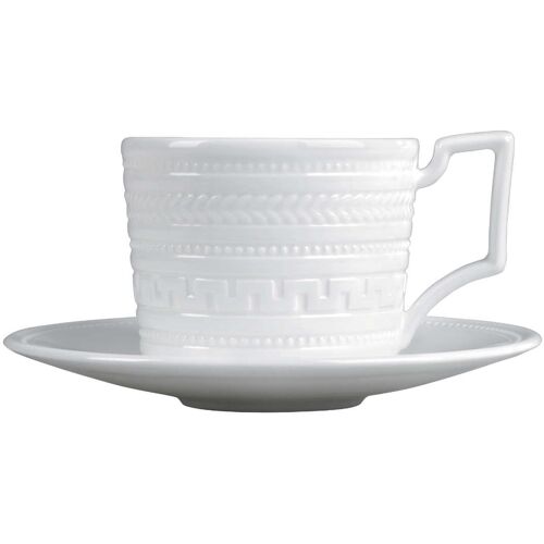 Wedgwood ‚Intaglio‘ Kaffeetasse / Teetasse 0,22 L mit Untertasse 2-tlg.