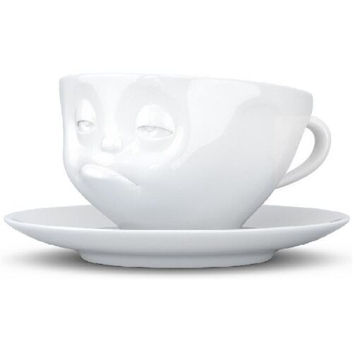 Fiftyeight Products TV Tassen Kaffeetasse weiß verpennt 0,20 L