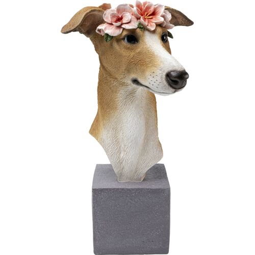 KARE DESIGN Deko Objekt Fiori Greyhound 47cm