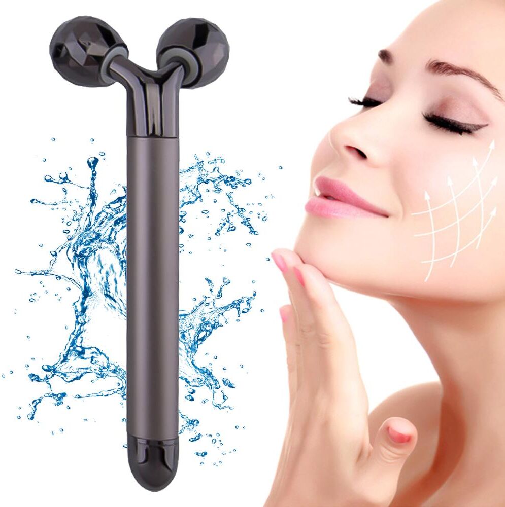 Yjmp Beauty Health 3d-Rollenmassagegerät, Vibration, Beauty-Bar, Massagestab, Glatt, Wasserdicht