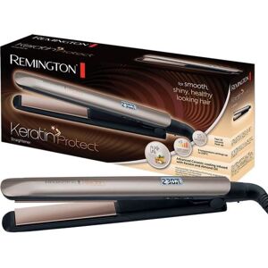 Remington S8540 Haarglätter, Keratin Protect Haarglätter, Fortschrittliche Keramik-Schwimmplatten, Mandelöl-Keratin-Behandlung