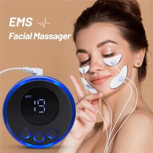 Ambiel Charm 1pc Ems Gesichtsmassagegerät Strom Muskelstimulator Gesichtslifting Augenschönheitsgerät Hals Facelift Hautstraffung Anti-Falten