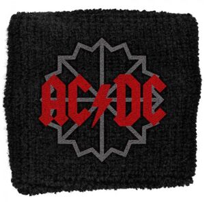 Ac/dc Black Ice Logo Stoffarmband
