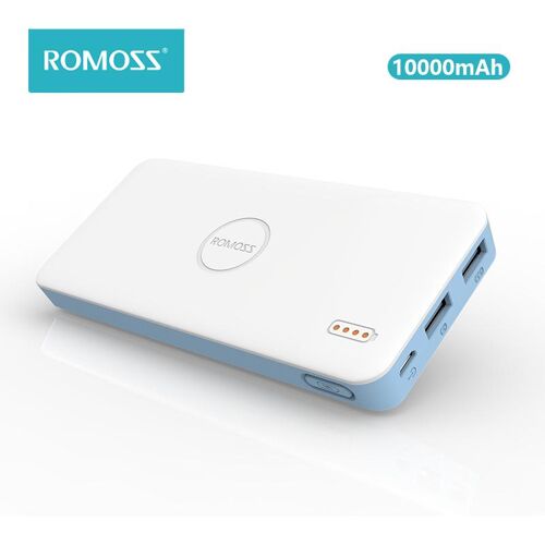 ROMOSS 10000mAh Powerbank Dual USB Schnellladung Für iPhone Xiaomi Huawei Smartphones Tragbare Powerbank