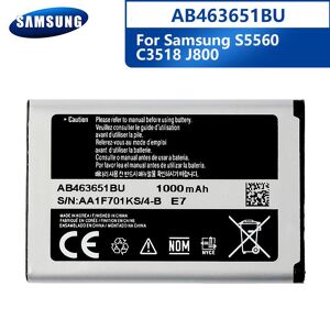 Samsung Original Batterie Ab463651bu Für Samsung J800 S3650 S7070 S5608 S3370 L700 W559 S5628 C3222 Ab463651bc Ab463651be ​​1000mah