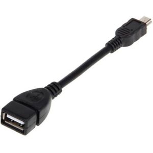 Hod Health&home Usb 2.0-Buchse Auf Mini-5-Pin-Stecker, Host-Verlängerungskabel, Schwarz