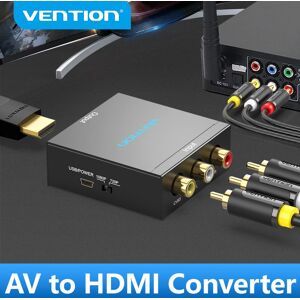 Vention Hdmi-Zu-Av-Konverter Hdmi Zu Rca Cvbs L/r Videoadapter 1080p Hdmi-Switch Mit Mini-Usb-Stromkabel Für Tv-Box Av Hdmi