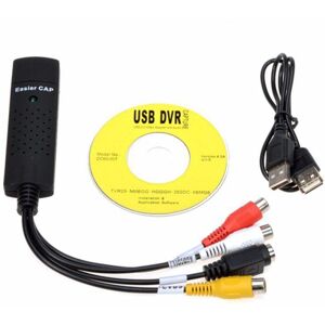 Sunnyway Usb 2.0 Easycap Audio Video Dvd Vhs Record Capture Card Konverter Pc Adapter