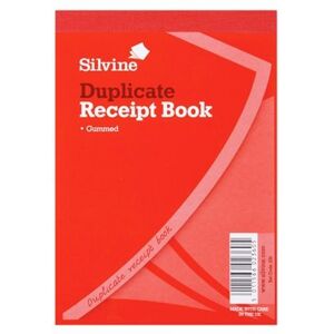 Silvine Duplikat 100 Blatt Kassenbonbuch (Packung Mit 12)