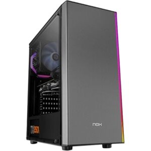 Electronique Micro Atx / Mini Itx / Atx Mid Tower Gehäuse Nox Infinity Omega Led Rgb Schwarz