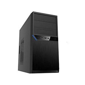 Electronique Coolbox Coo-Pcm660-1 Micro Atx Mid-Tower-Gehäuse Schwarz