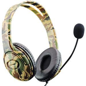 Junfa Camouflage Gaming Headset Fashion Game Kopfhörer Neuer Kabelgebundener Kopfhörer Für Ps4/ps5/xbox/one/pc