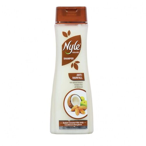 Nyle Naturals Shampoo gegen Haarausfall (400 ml), Anti-Haarausfall-Shampoo Nyle Naturals