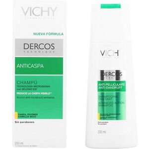 Anti-Schuppen-Shampoo Dercos Vichy Trockenes Haar (200 Ml)