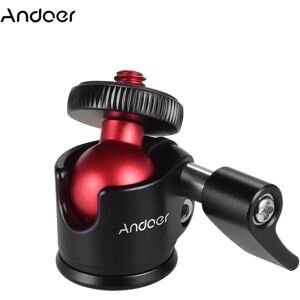 Andoer Mini-Stativ-Kugelkopf, Um 360 Grad Drehbar, Für Dslr-Kamera