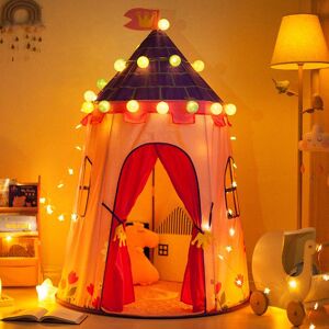 Touchcare Prinzessin Schloss Kinderzelt Indoor Outdoor Spielhaus Tragbares Kinderzelt Faltbares Zelt Weihnachtsgeschenk Babyspielzeug