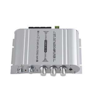 Vehiclekit Mini Digital Hi-Fi Leistungsverstärker 2.1ch Subwoofer Stereo Audio Player Auto Motorrad Home Power