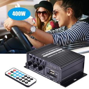 Vehiclekit 400w Dc12v Bt Verstärker Hifi Auto Stereo Musik Receiver Fm Mp3 Leistungsverstärker