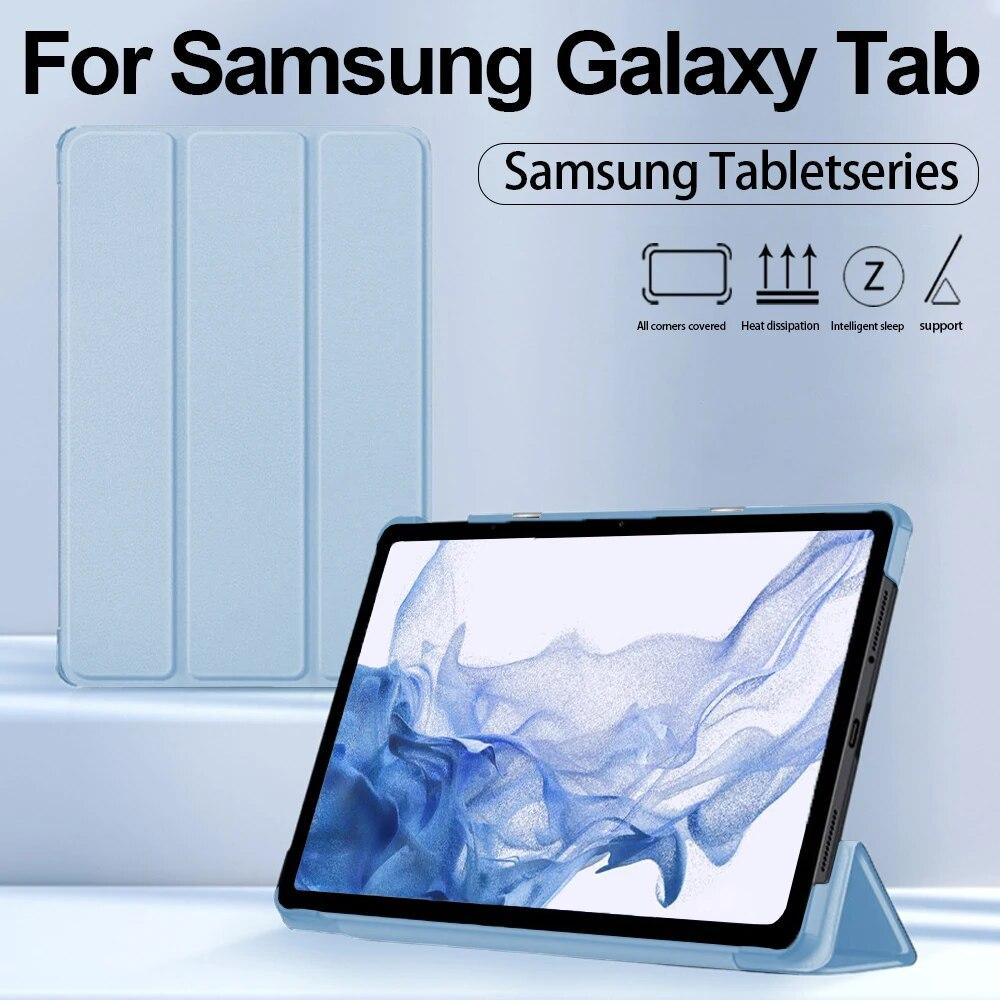Xiangyun Tablet Ledertasche Für Samsung Galaxy Tab 12.4 S7 Fe S7 S8 S9fe Plus S6 Lite A7 A8 Flip Case Silikon Weiche Stoßfeste Schutzhülle