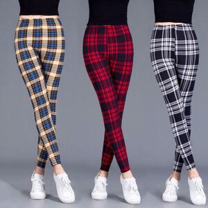 Modnaya Lady Damen-Streifen-Bleistifthose, Schmale Knöchel-Leggings, Einheitsgröße