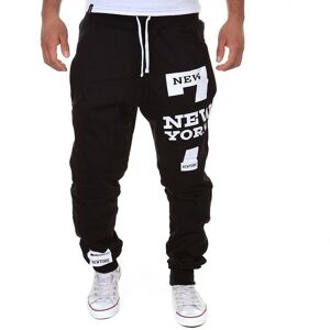 Splashed White Herren Bedruckte Jogginghose, Lässige Baumwolle, Lange Hose, Neue Sporthose, Fitnesshose