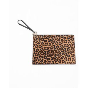 Markapia Woman Damen-Clutch Mit Leopardenmuster