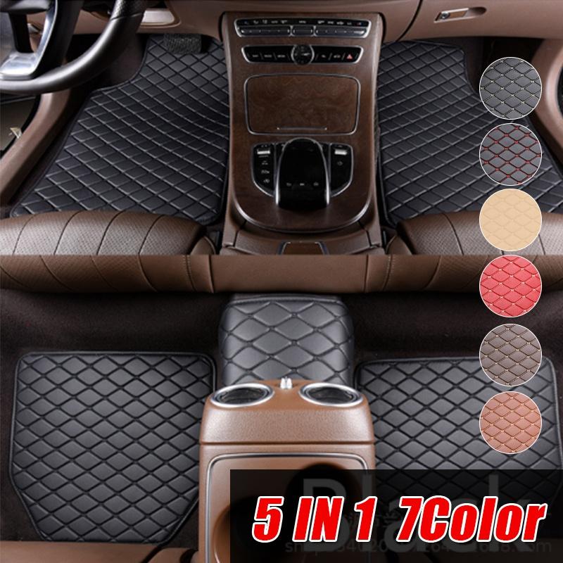 Sea Of Star Auto Boden Leder Teppich Liner Wasserdicht/staubdicht/rutschfeste Matte Pad Universal Auto Fußmatten Vorne Hinten Teppich Matte Wasserdicht Staubdicht Rutschfest